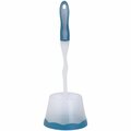 All-Source 21 In. Polypropylene Bristle Toilet Bowl Brush Set With Caddy 616211